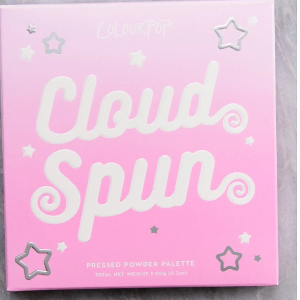 ColourPop Cloud Spun 9-Pan Pressed Powder Palette NIB